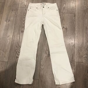 Miraclebody White Bootcut Jeans